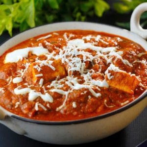 Cheesy Paneer Butter Masala