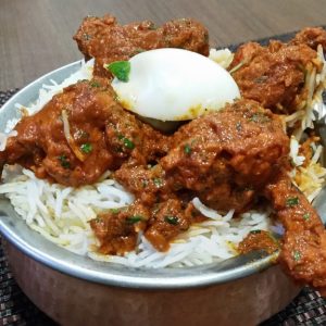 Chicken Lollipop Biryani