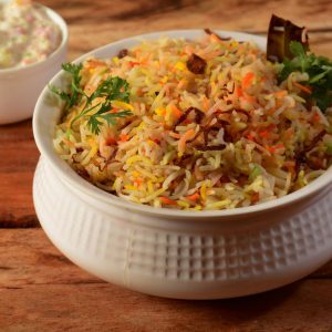 Hyderabadi Veggie Biryani