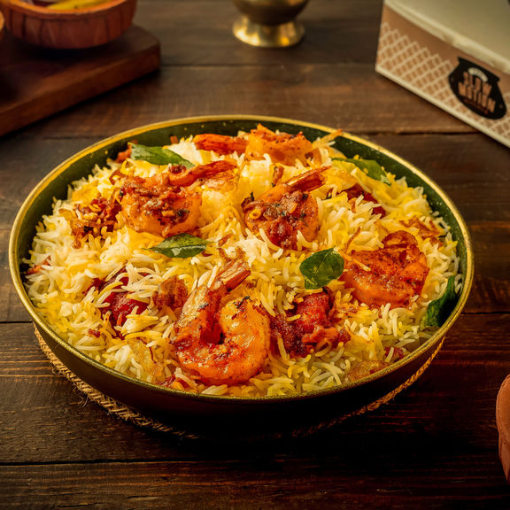 Shrimp Fry Biryani